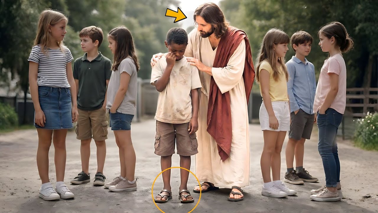 MENINO CHOROU AO SER ZOMBADO POR NÃO TER SAPATOS E JESUS MUDOU SUA VIDA!