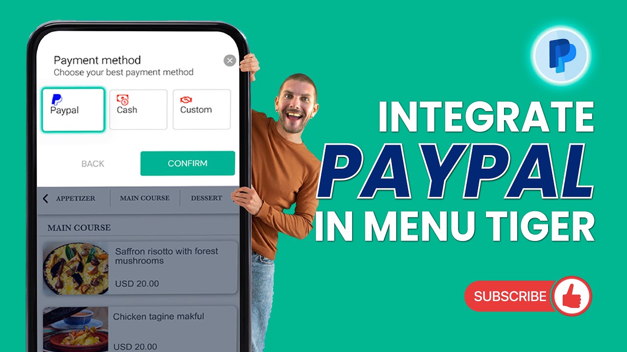 HOW TO INTEGRATE PAYPAL IN MENU TIGER FOR MORE CONVENIENT PAYMENT TRANSACTIONS