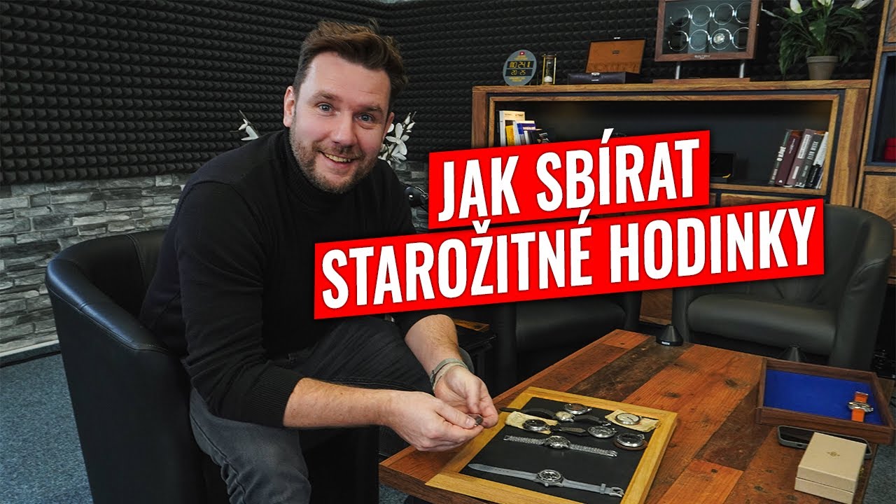 Miloš Svoboda o vintage hodinkách: Nebojte se sbírat to, co nikdo jiný