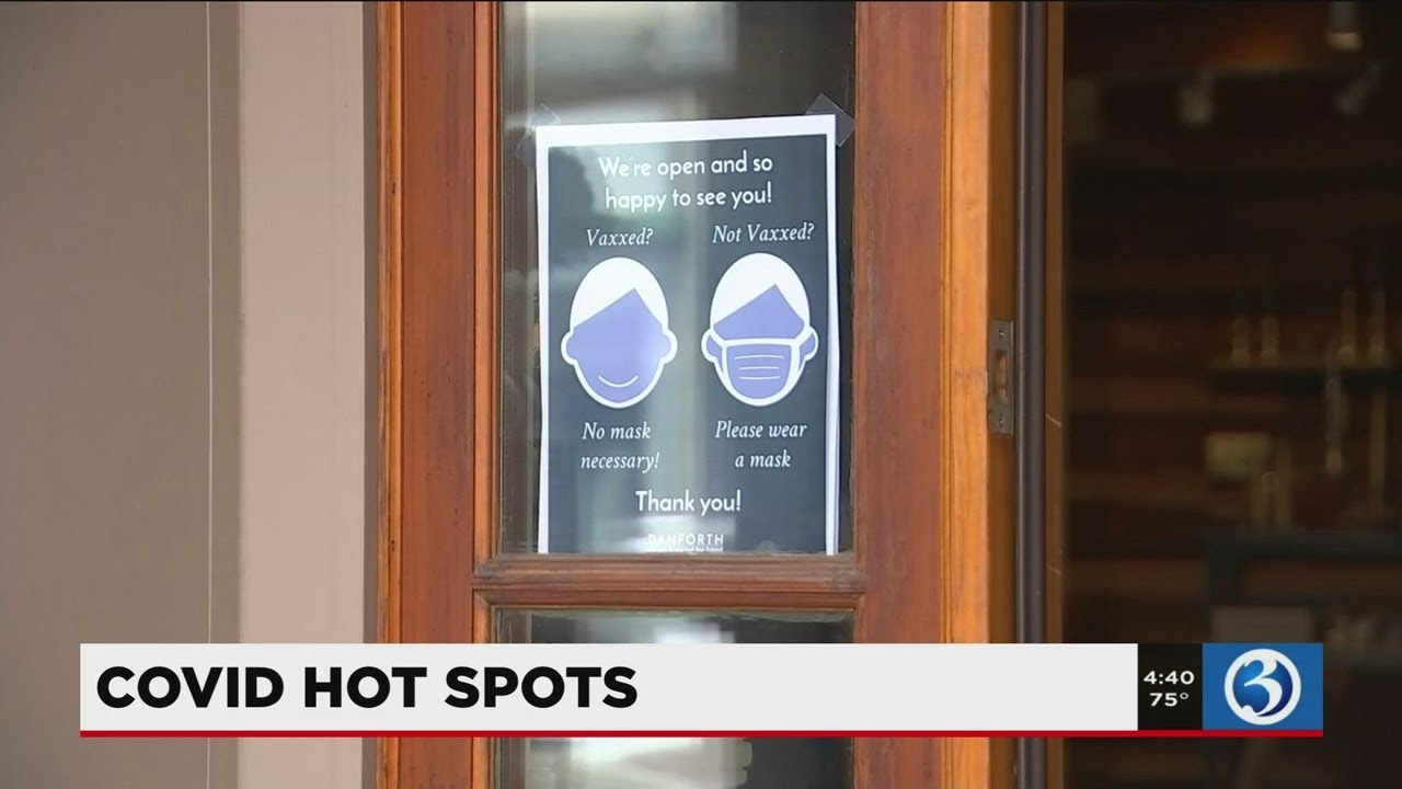 Video: New London County considered a COVID 'hot spot'