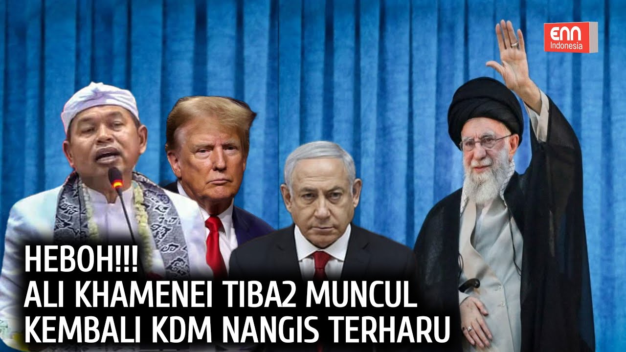 DUNIA DIHEBOHKAN OLEH BERITA KEMUNCULAN ALI KHAMENEI KEMBALI KDM NANGIS TERHARU   !? 