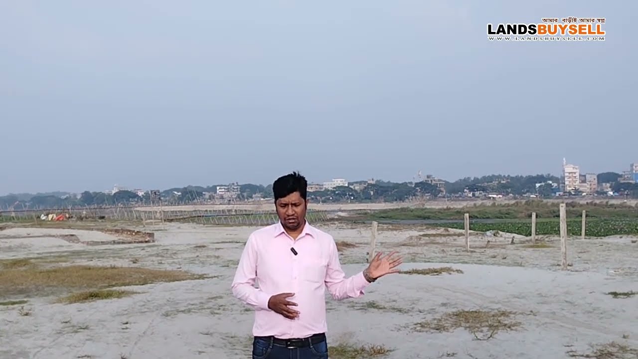 কাউন্দিয়া ৬০ ফুট রাস্তার পাশে, ২৬ শতাংশ জমি বিক্রি হবে। ৪ নং সিটে বি এস চলমান #landsbuysell #সাভার