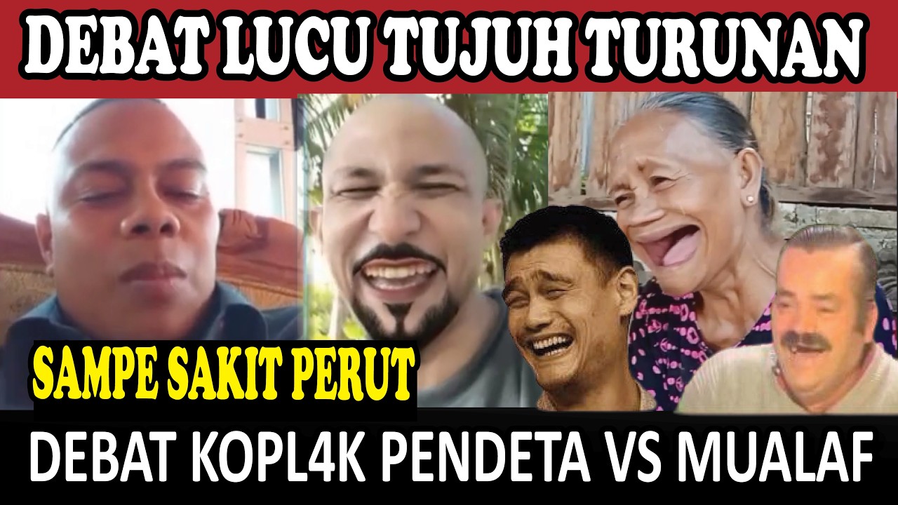 Debat Lucu Tujuh Turunan! Pendeta Vs Mualaf