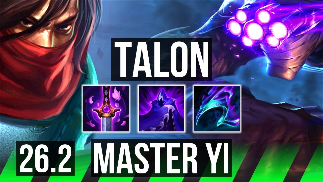 TALON vs MASTER YI (JGL) | Dark Harvest, 48K damage | EUW Master | 26.2