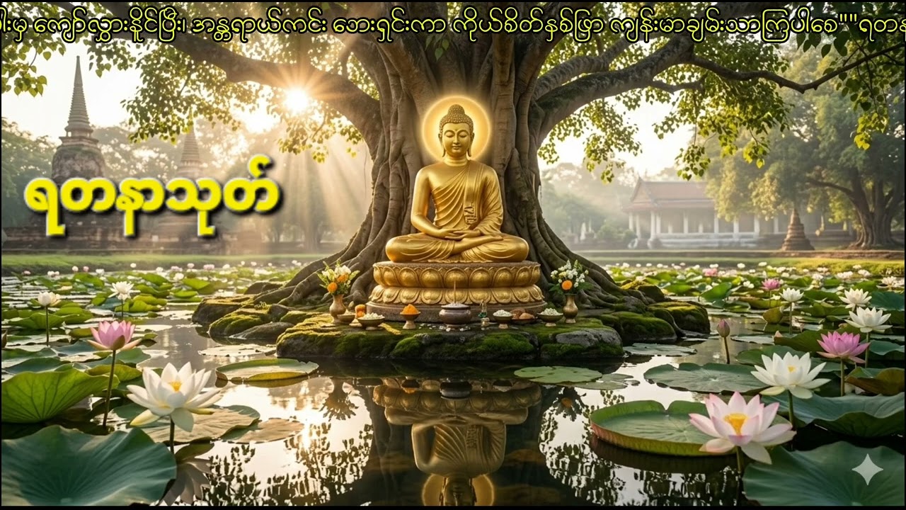 🙏 ရတနသုတ်🙏ကပ်ကြီးသုံးပါးမှ ကျော်လွှားနိုင်စေခြင်း။