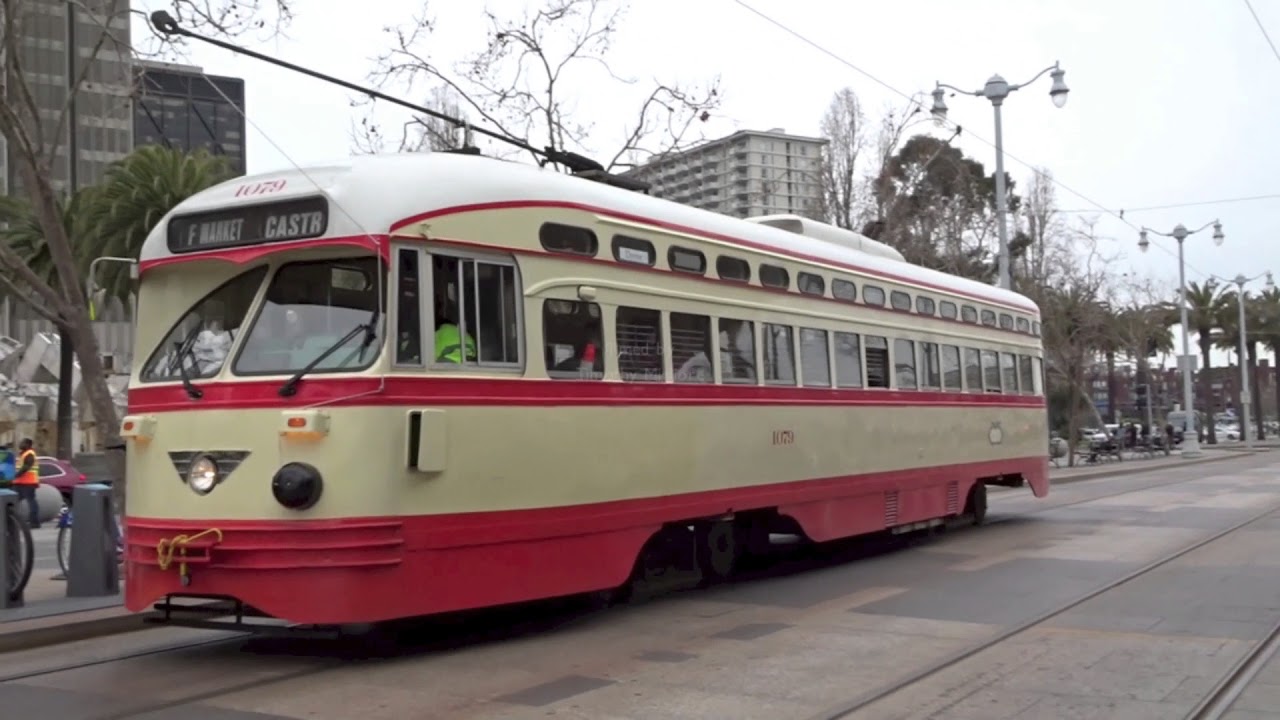 The F Line - Heritage Streetcars in San Francisco 2018