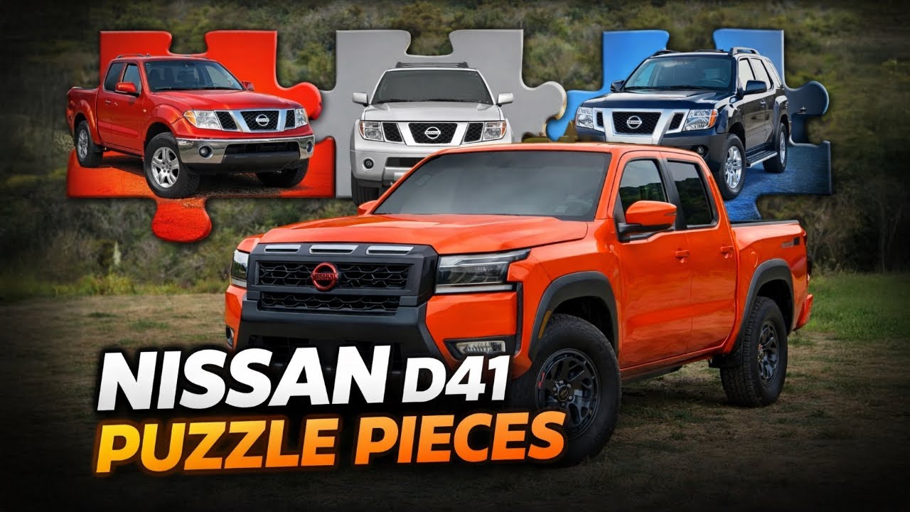 Обновите свой Nissan с помощью оригинальных запчастей D41 Frontier!