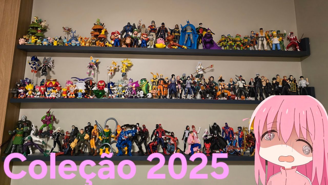 Mostrando minha coleção de action figures!(ShFiguarts,Figma,MarvelLegends...)