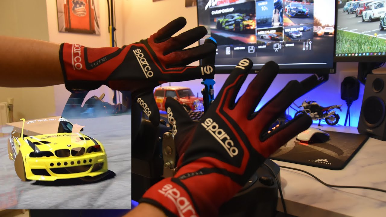 Sparco Rush Gloves - How Good They Are For Sim Racing?