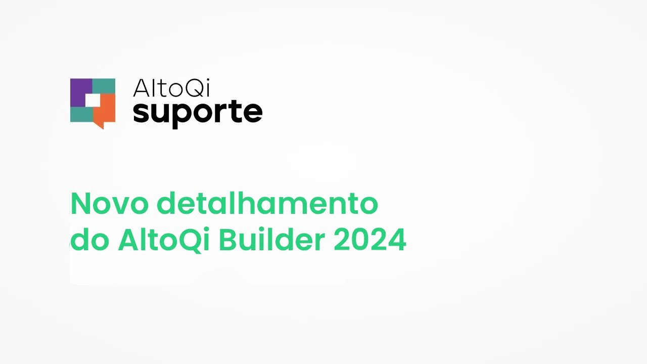 Novo detalhamento do AltoQi Builder 2024