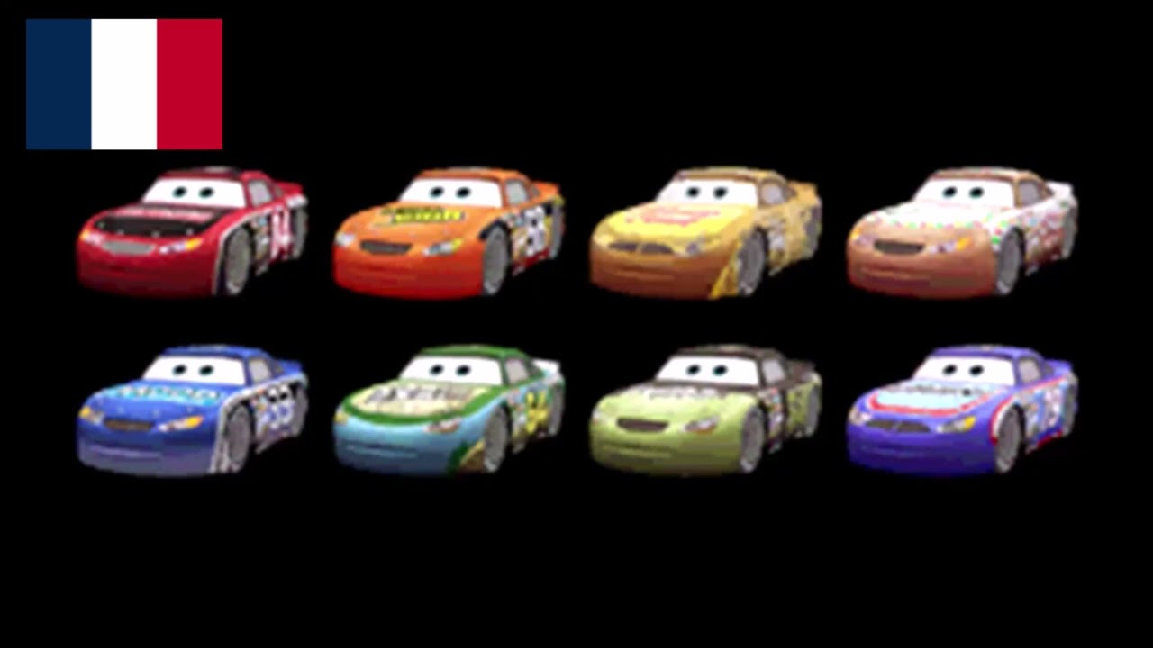 French Piston Cup Racers