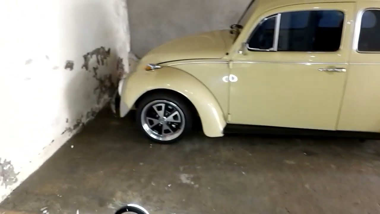 RESTAURAÇÃO DA SUPENSÃO DIANTEIRA DO FUSCA RESULTADO FINAL MOSTRANDO OS DETALHES DE COMO FICOU
