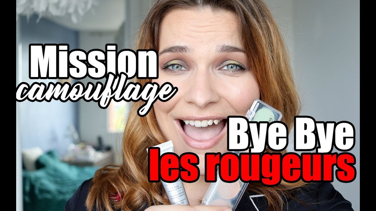 Mission camouflage : comment faire disparaitre une rougeur