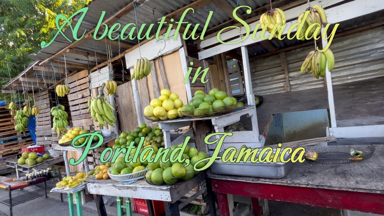 Beautiful Sunday in Portland Jamaica