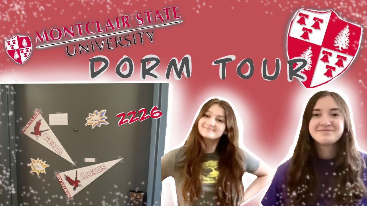 DORM TOUR!!  ||  MONTCLAIR STATE UNIVERSITY