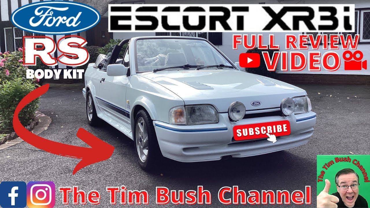 Лучший Ford Escort XR3i, классика 80-х. Полный обзор и видео тест-драйва. УДИВИТЕЛЬНО!!