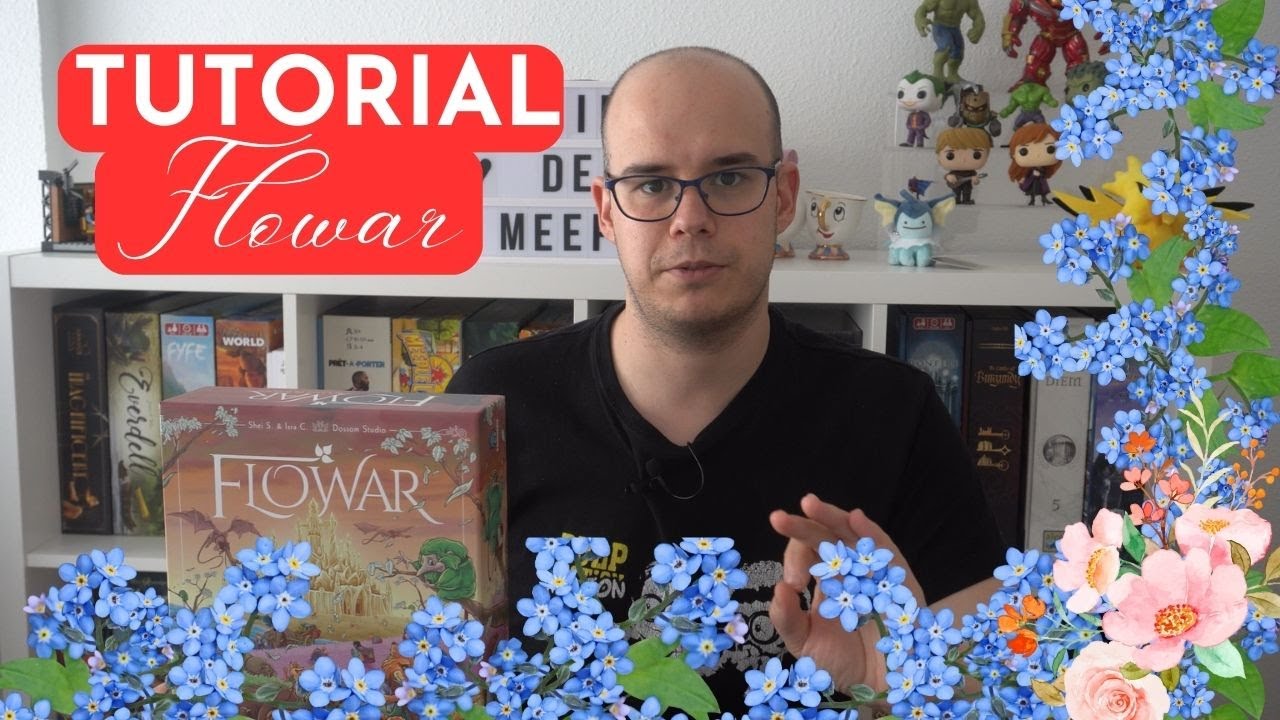 🌸Como jugar a FLOWAR💠 | Tutorial juego de mesa 2023
