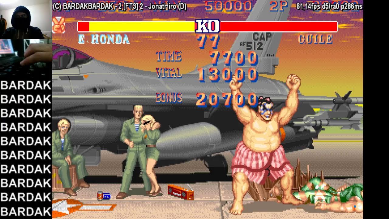 BARDAKBARDAK sf2ce (Now Youtube Live Stream) Fightcade 2 Live match 20.11.2022=22:45
