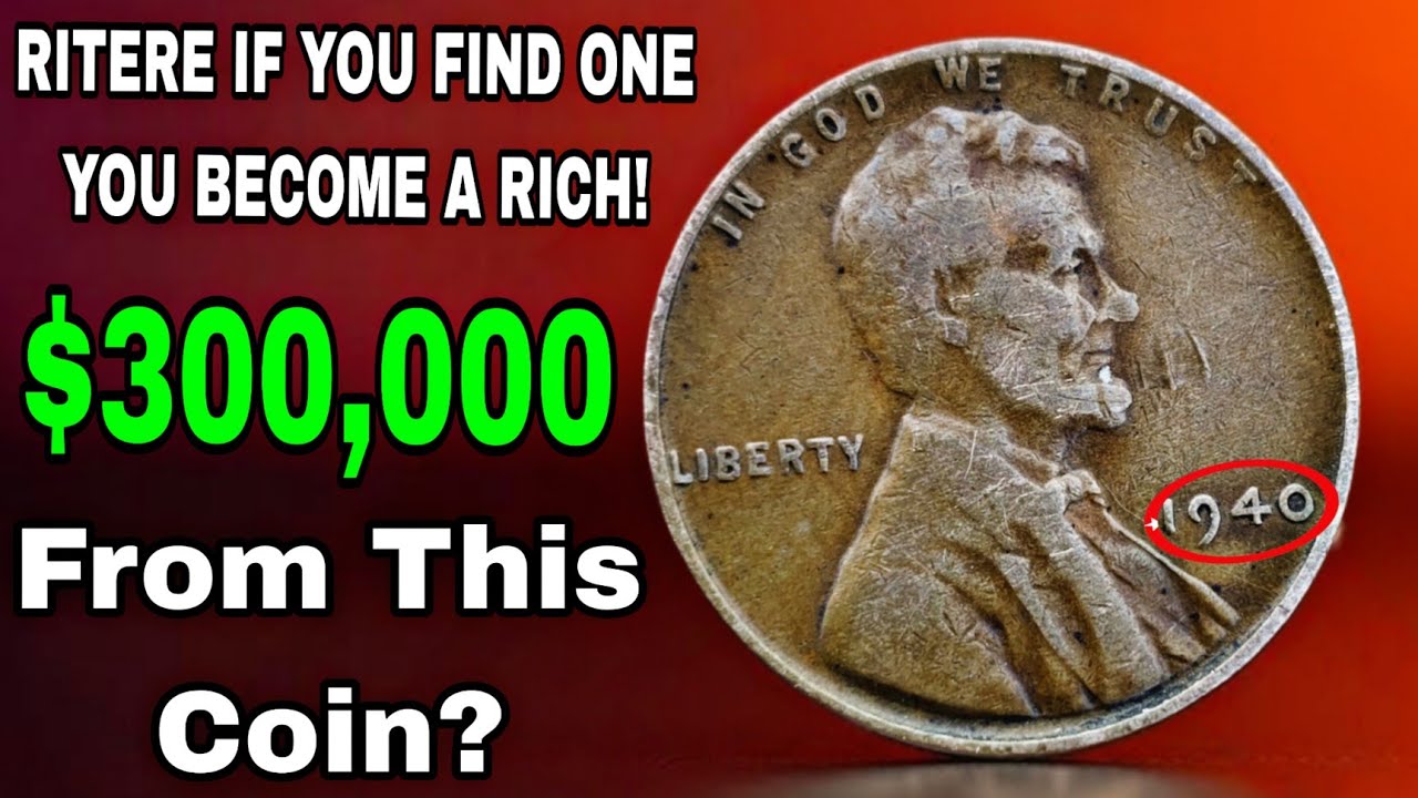 These 4 Dirty Lincoln Wheat Pennies WORTH Over $300,000! Old Penny Could Make You Rich!