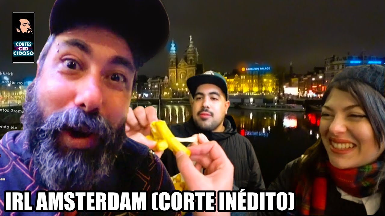 UM POUCO MAIS DE CID E MAJU EM AMSTERDAM - IRL NA HOLANDA (CORTE INÉDITO)