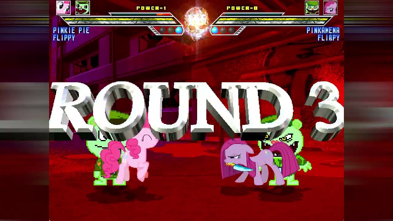 SS MUGEN All-Stars - Pinkie Pie and Flippy vs. Pinkamena and Fliqpy