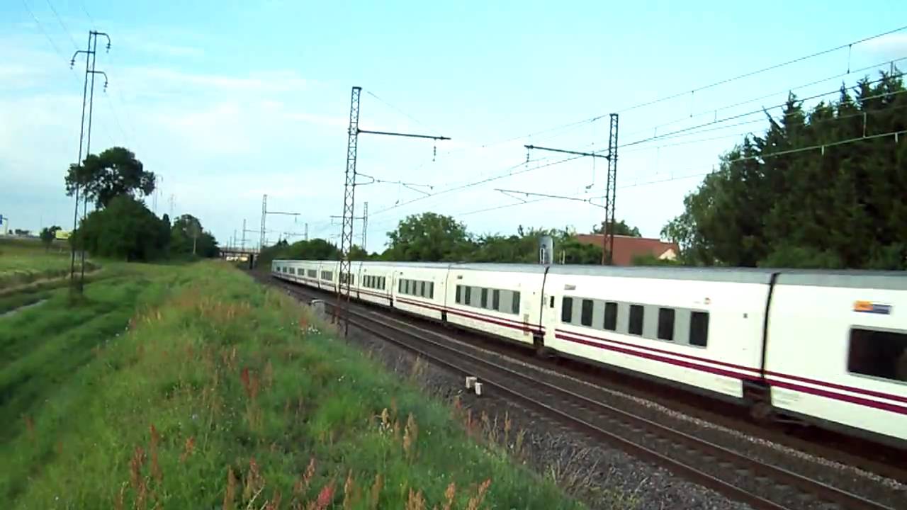 Talgo Pendular Francisco de Goya between Paris and Madrid