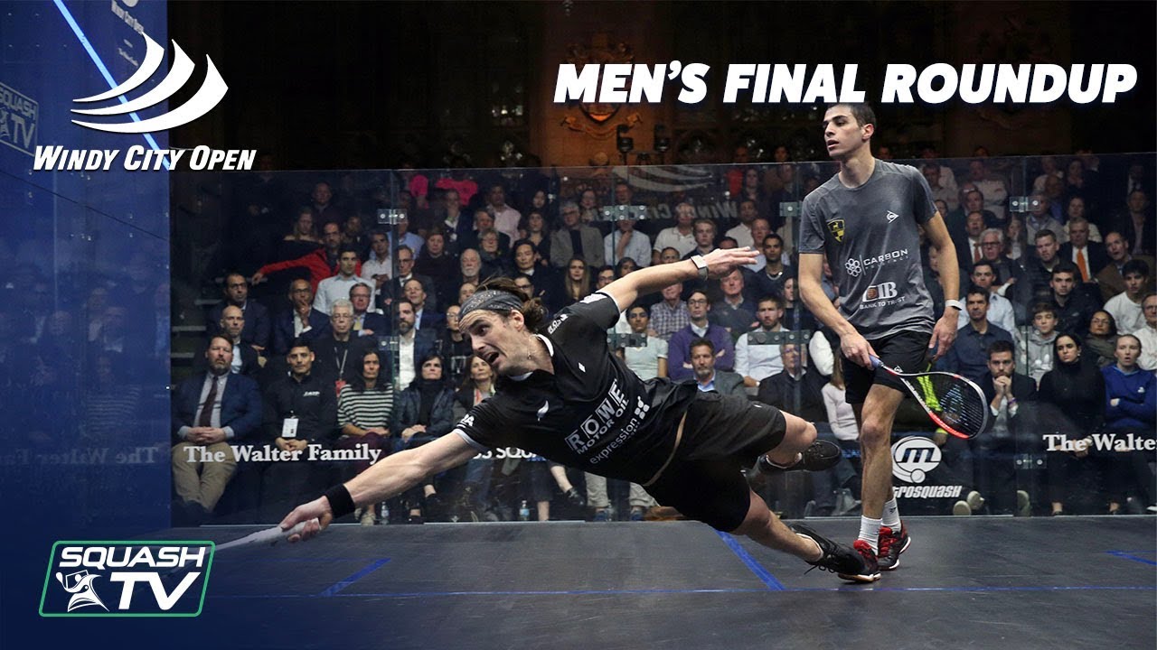 Сквош: Фараг против Колла — финальный матч среди мужчин — Windy City Open 2020