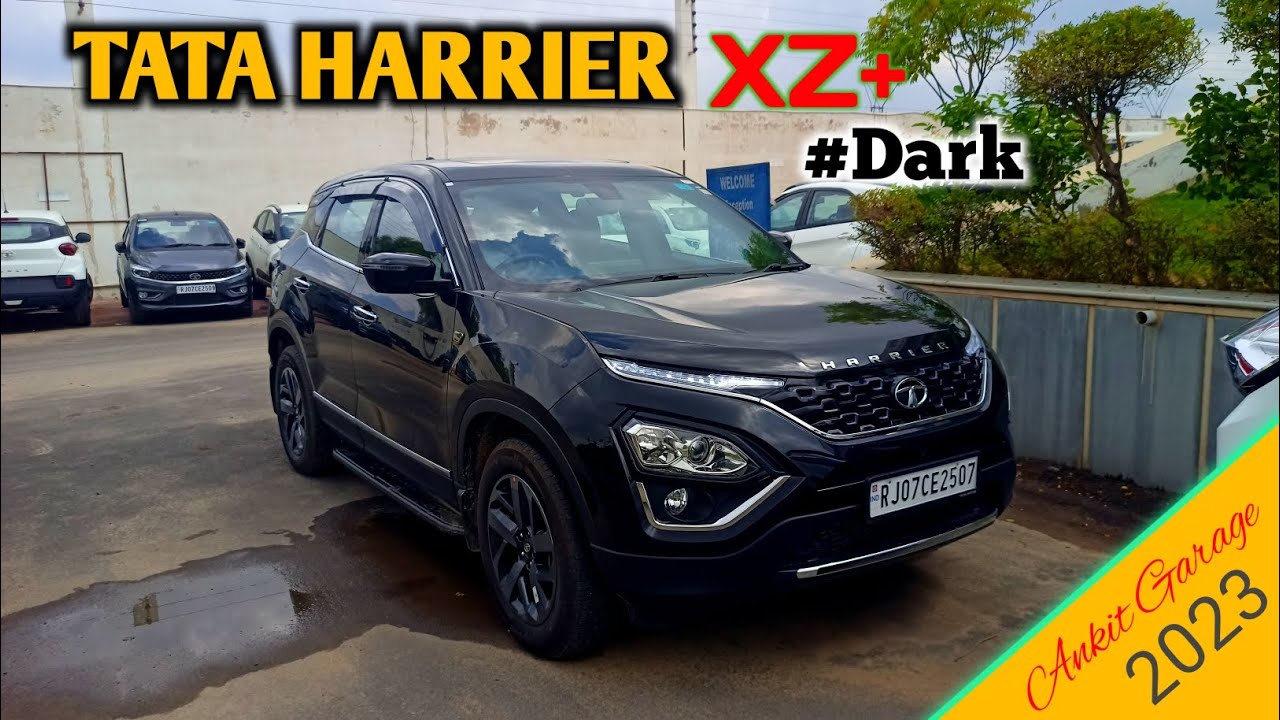 Tata का असली लोहा - Harrier XZ+ Top Model #darkedition 2023 - Ankit Garage Review