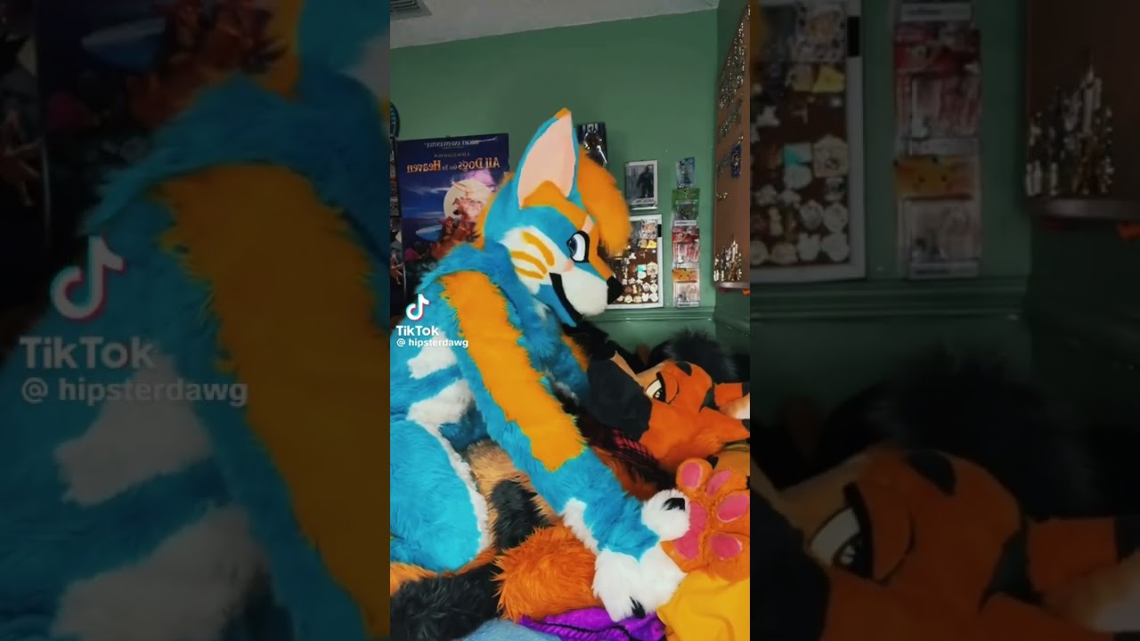 Gay cuddles #furry #furries #fursuit #viral #tiktok #fyp #shorts
