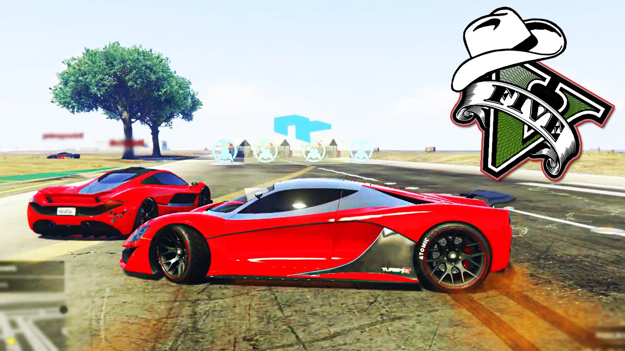 GTA 5 Online (PS4) - Corrida GTA + Espiral + Turismo R é o BICHÃO