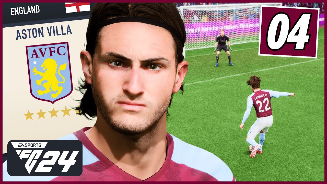 Aston Villa scoring INCREDIBLE last minute winners... Ep4 (EA FC 24 career mode)