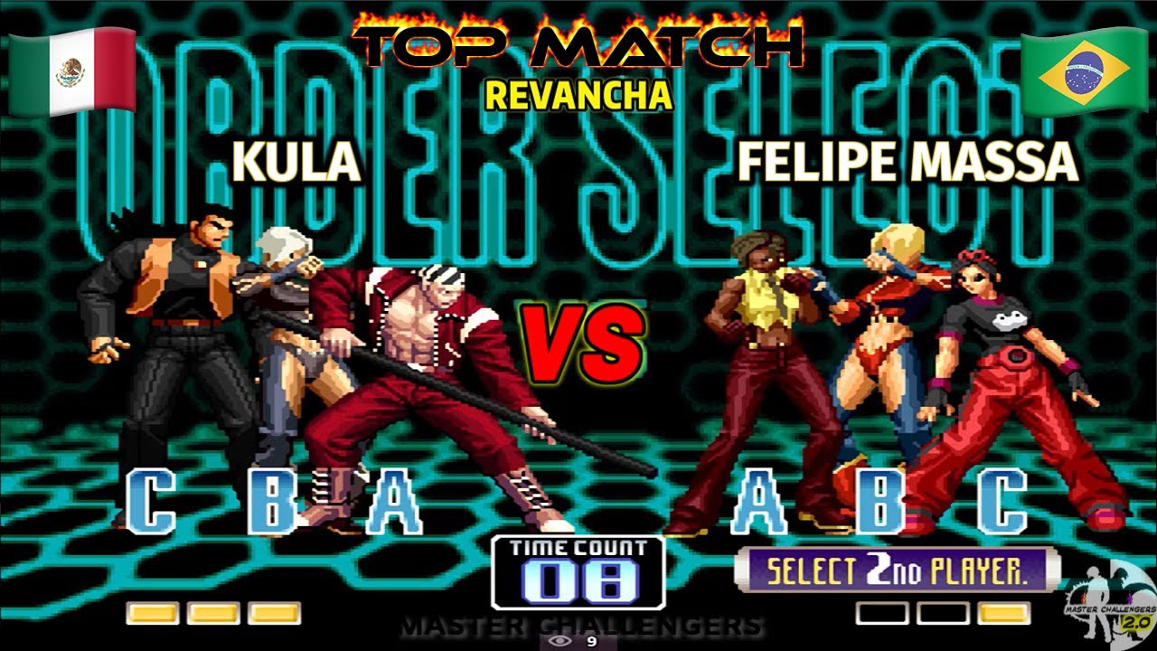 KULA vs FELIPE MASSA BATALLA ÉPICA KOF 2002 RETO 2