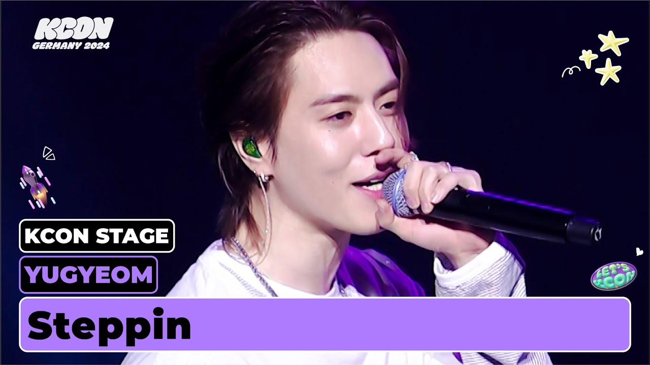 YUGYEOM (유겸) - Steppin | KCON STAGE | KCON GERMANY 2024