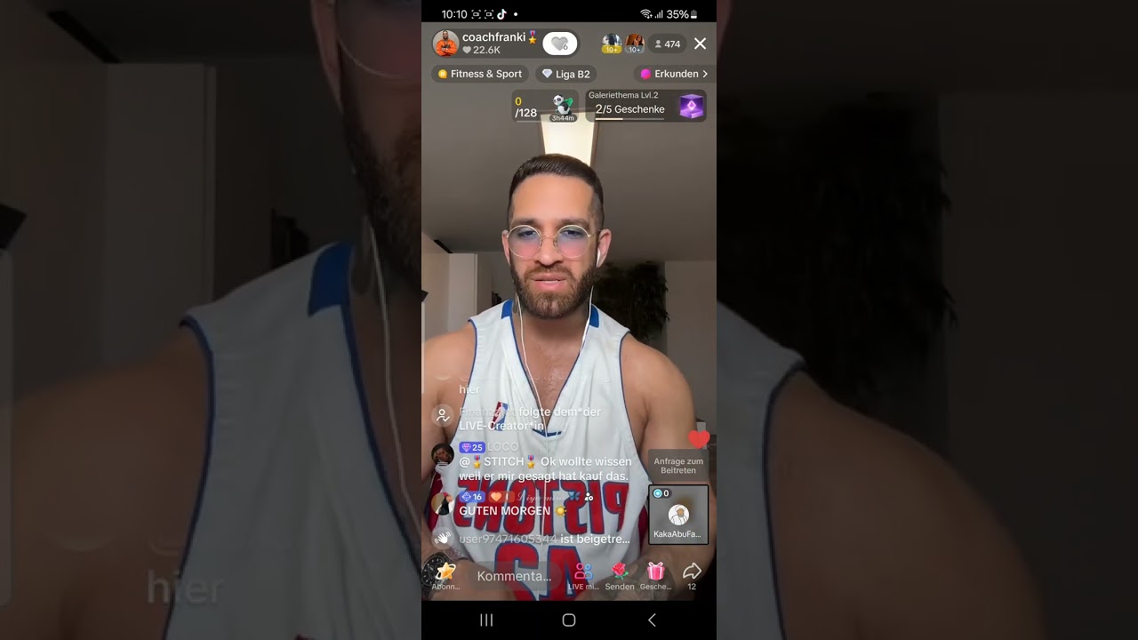 Coach Franki 🎖 Tiktok Live - 23.04.24 [Vormittags] 