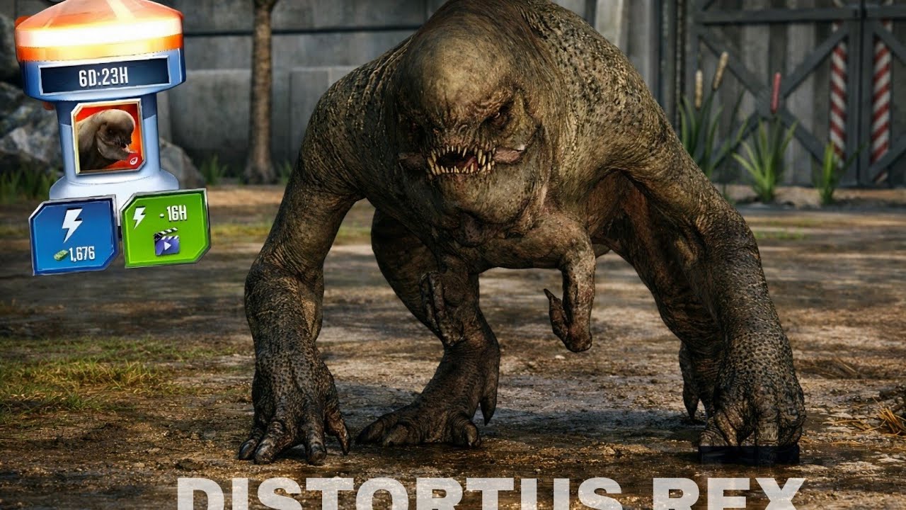 DISTORTUS REX BOSS BATTLE – Can Anyone Survive?! | JURASSIC WORLD THE GAME 🦖🔥