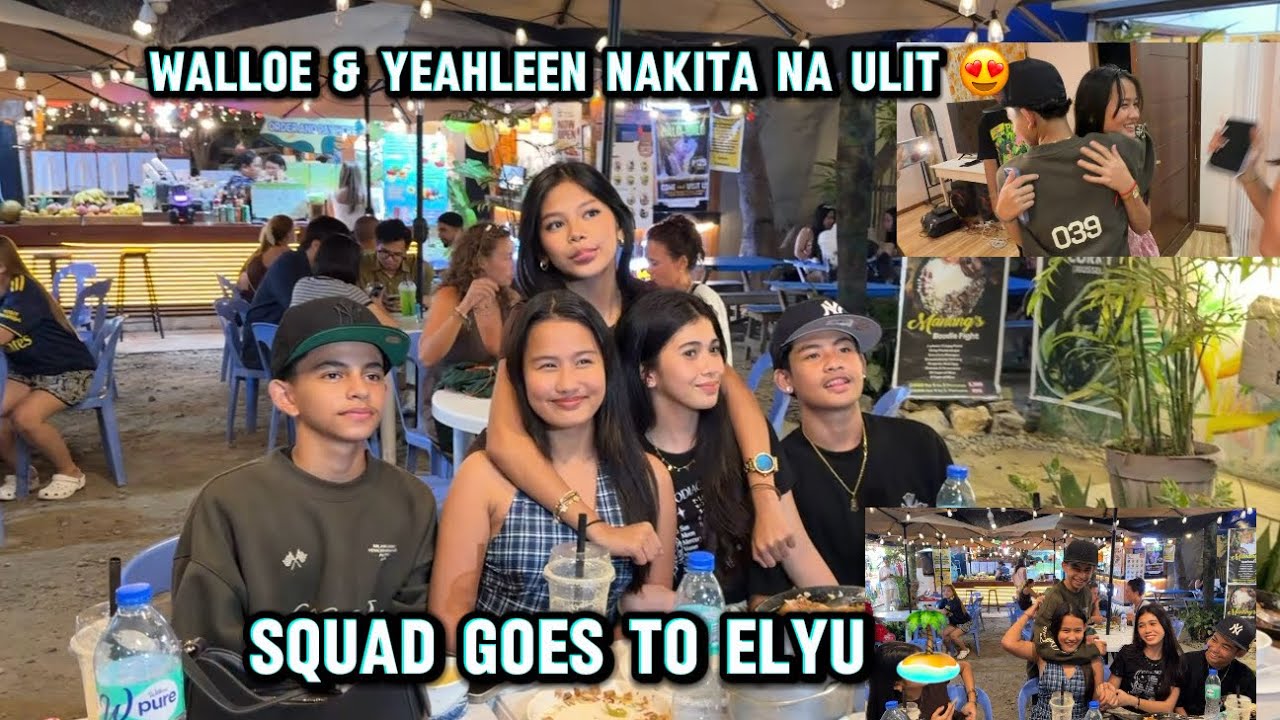 WALLOE & YEAHLEEN NAGKITA ULIT 😍 Squad goes to ELYU 🏝️ SWERAB SMITH