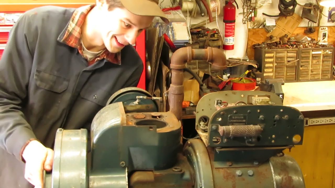Ol' Kohler Electric Plant- Repair and Startup