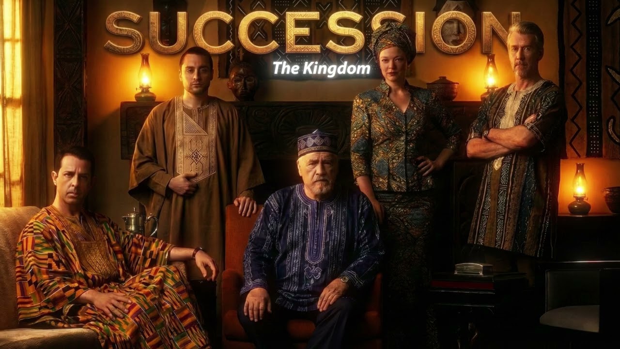 If Succession Was Set in Africa: Tribal Theme Cover