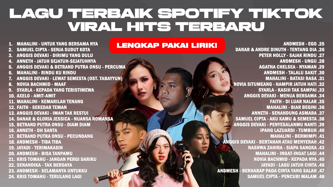 KUMPULAN LAGU TERBAIK SPOTIFY TIKTOK VIRAL HITS TERBARU 2026! - MUSIK TERBAIK INDONESIA