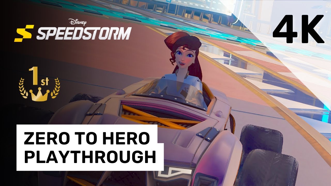Disney Speedstorm Zero to Hero | Meg Donald Baloo Li Shang Mickey and Elizabeth Swan Gameplay | Beta