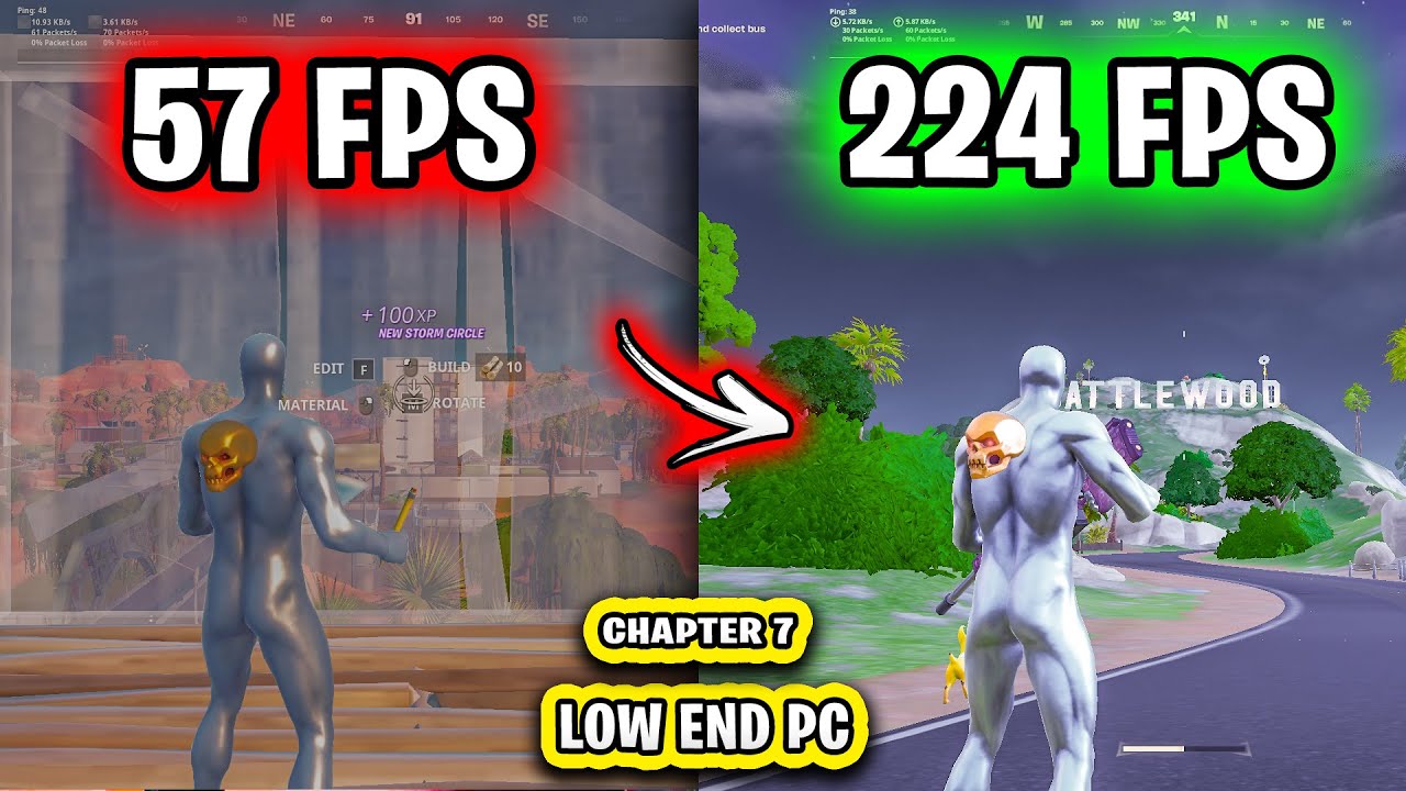 Fix Fortnite FPS Drops, Lag & Stutter | Legacy Performance Mode!