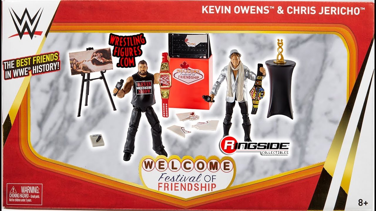WWE FIGURE INSIDER: Festival of Friendship - WWE Epic Moments (Kevin Owens & Chris Jericho)