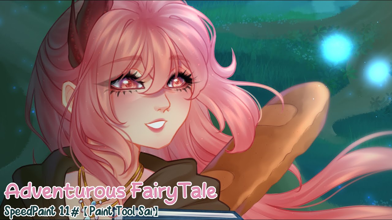 Adventurous FairyTail || SpeedPaint 11#【Paint Tool Sai 2】
