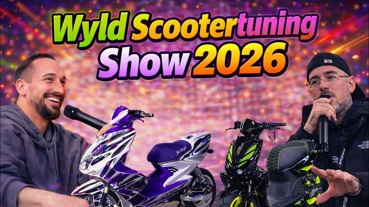 Wyld Scootertuning Show 2026 – Interviews, Überraschungen & kranke Umbauten! 🤯🔥