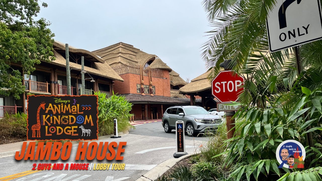 Disney's Animal Kingdom Resort Jambo House - Lobby Tour | 2 Guys and a Mouse