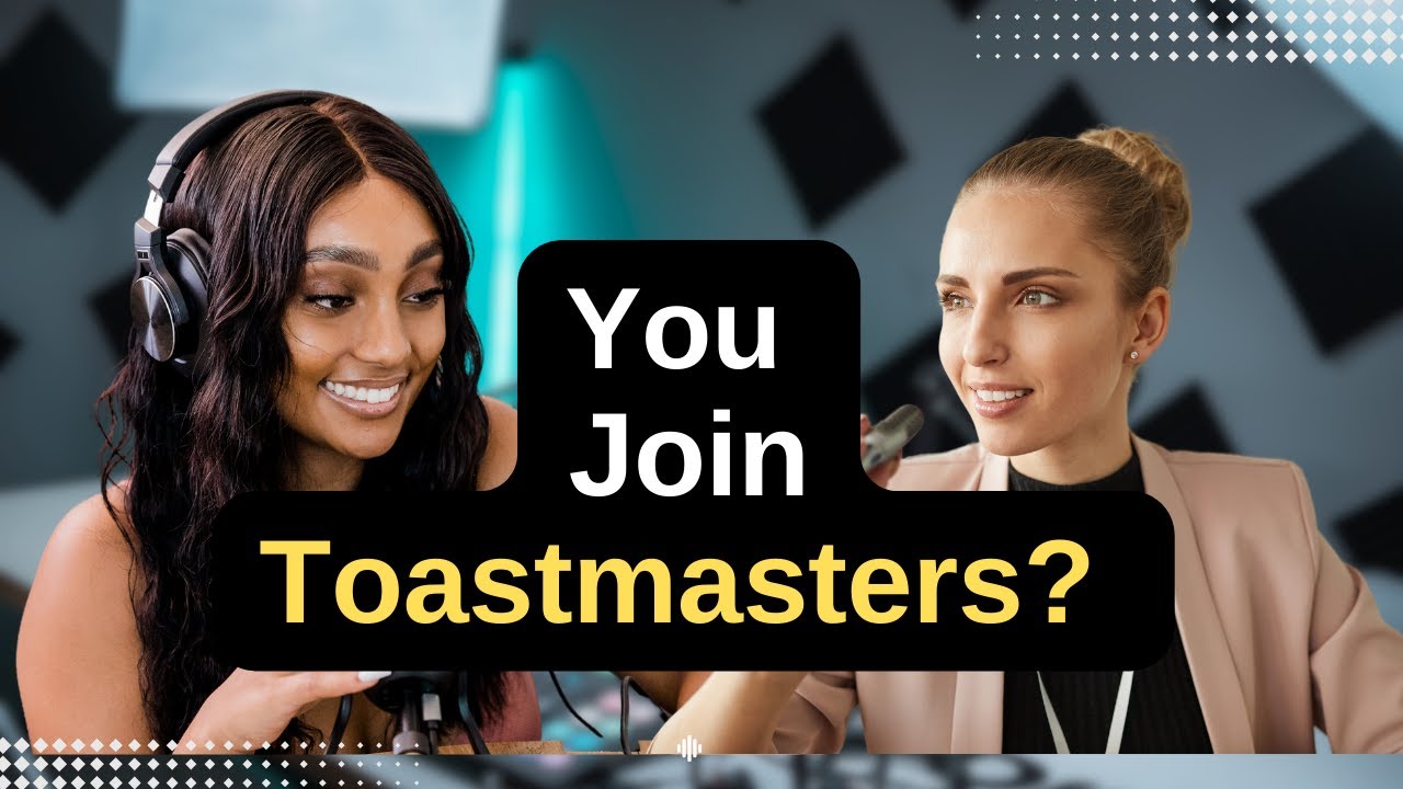 Should you join Toastmasters? #toastmasters
