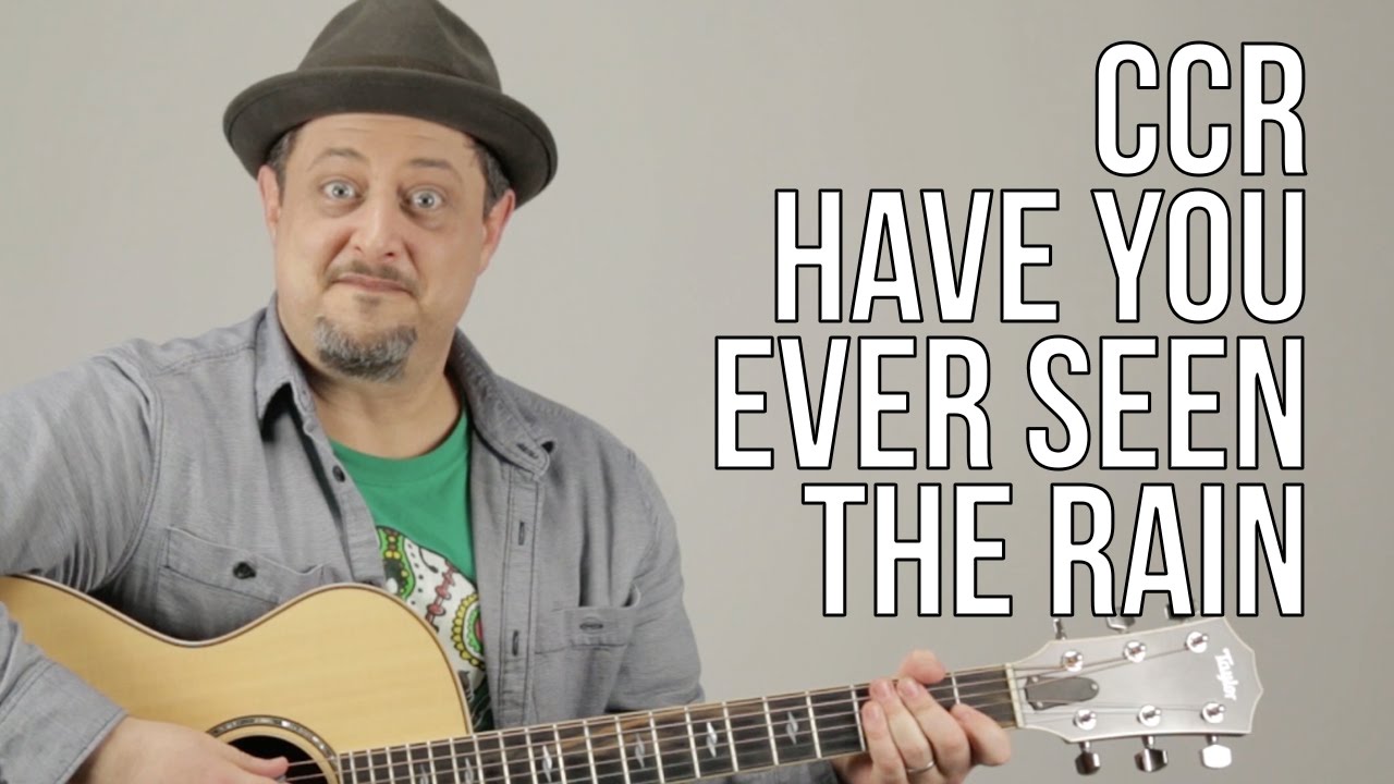 Creedence Clearwater Revival Have You Ever Seen The Rain Guitar Lesson + Tutorial