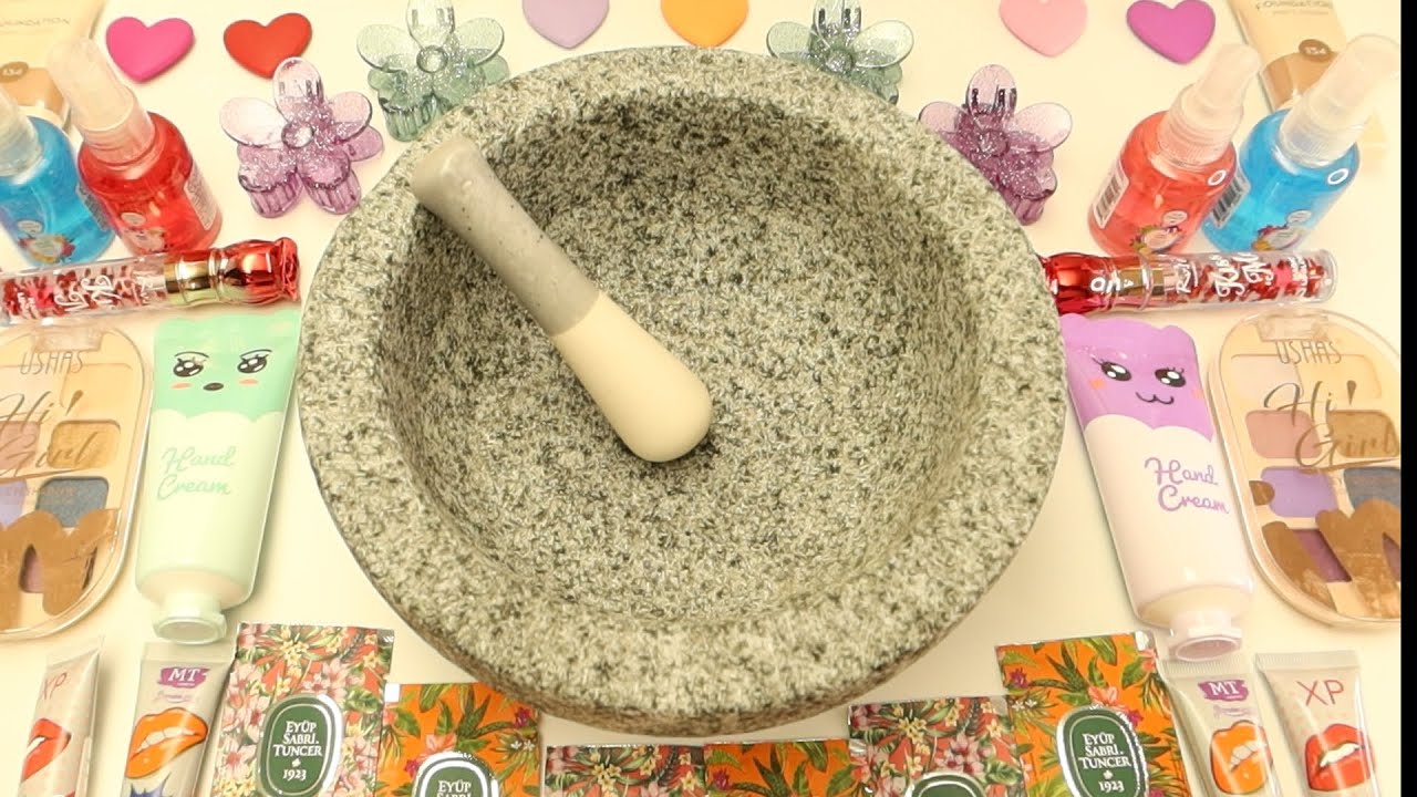Oddlysatisfying Video Mixing Makeup Into Slime Satisfying Video @NewAmsterdamAi