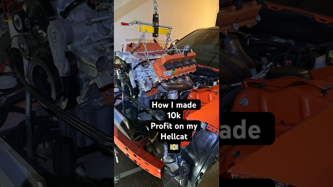 How I made 10k profit on my hellcat