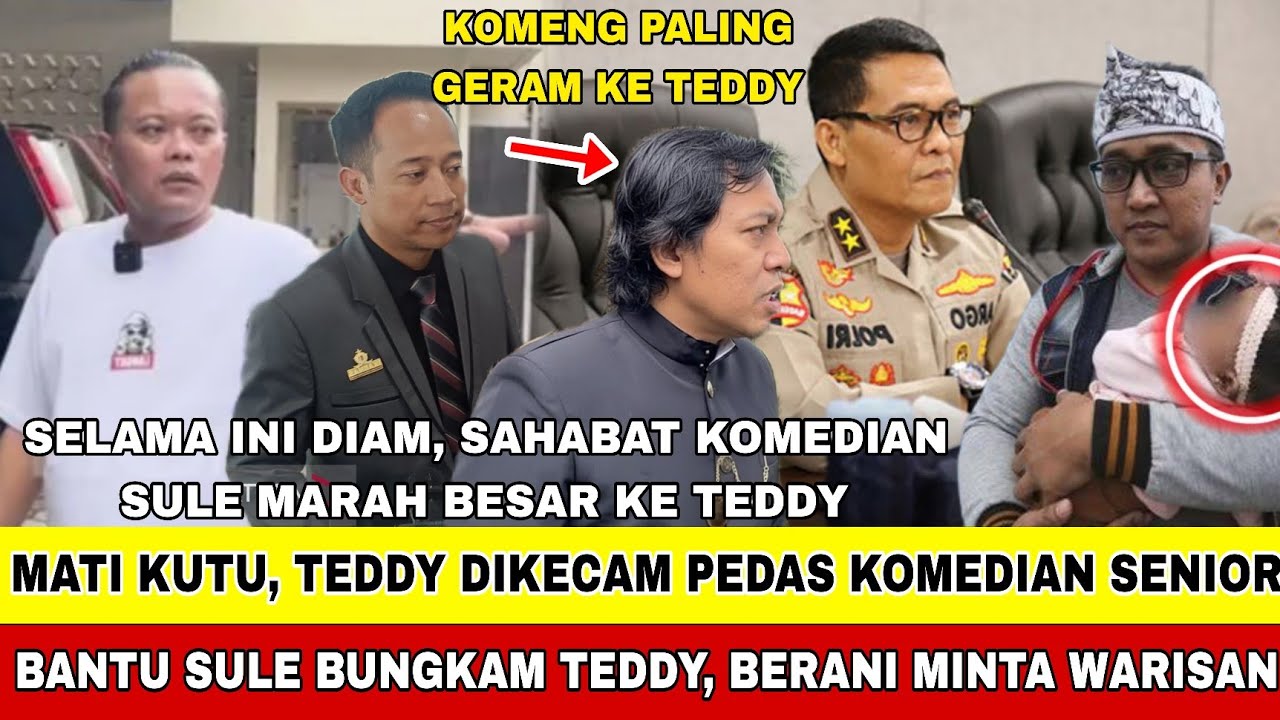 SKAKMAT!! SEMUA ARTIS KOMEDIAN SENIOR BANTU SULE BUNGKAM TEDDY !! MINTA WARISAN TAPI MALAS KERJA